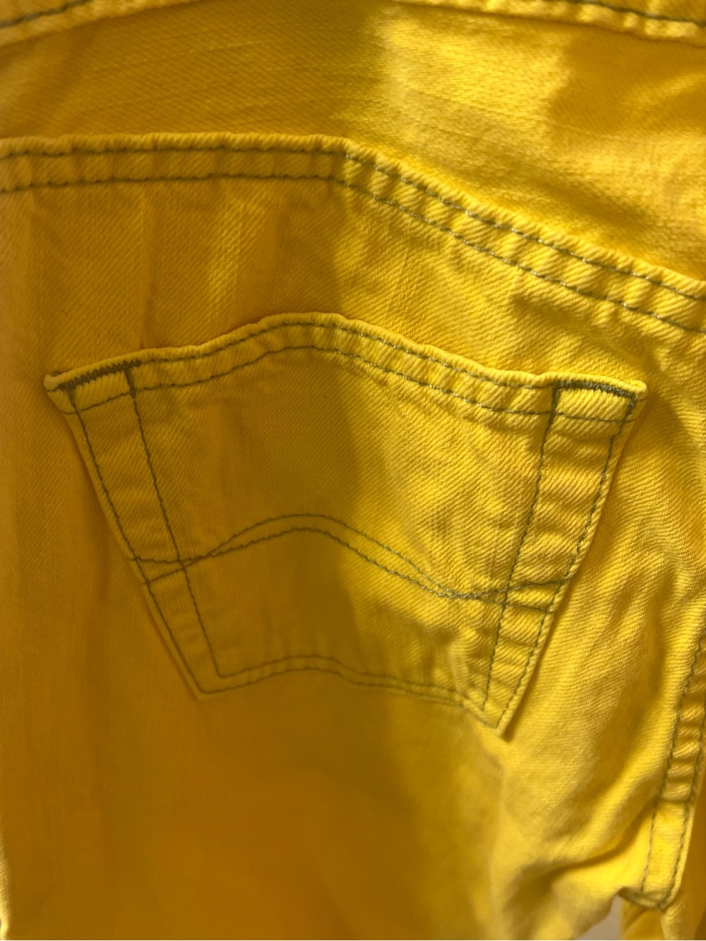 Bullhead Denim Co. Dillon Yellow Skinny Jeans - Picture 6 of 7
